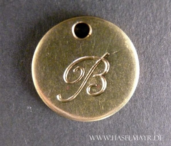 Messing klein: Buchstabe "B"