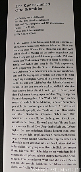 Der Kunstschmied Otto Schmirler (gebundene Ausgabe)