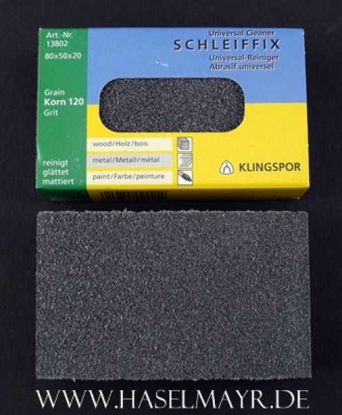 Handschleifklotz - Schleifflix K 120 mittel