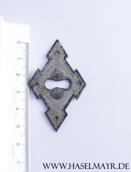 Möbelschild Messing verzinkt Nr. 2