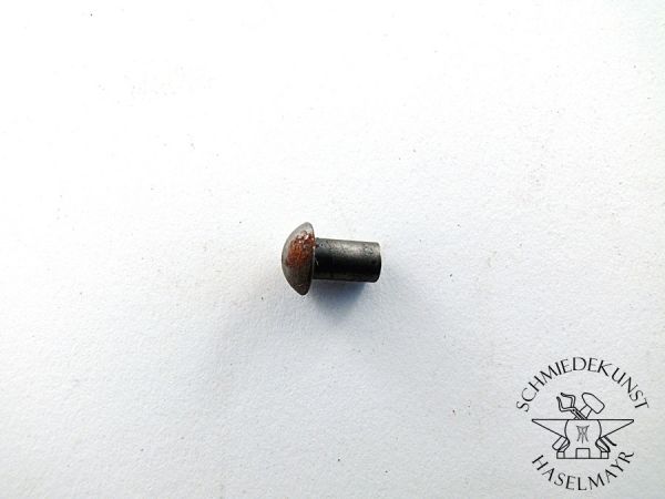 Halbrundnieten Stahl 6x10 mm